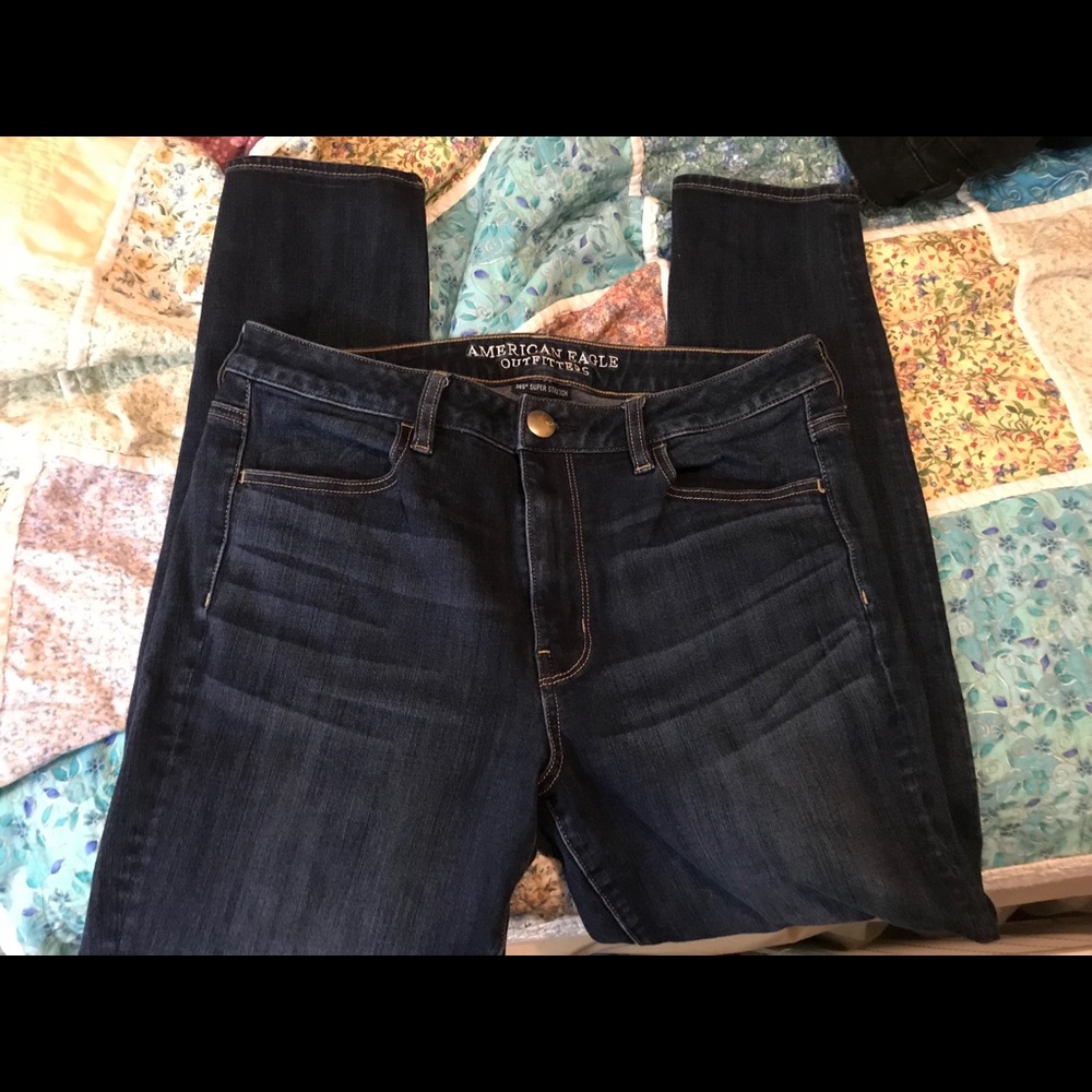 High rise jeggings